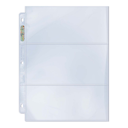 Folie UltraPro Platinum na 3 horizontální karty
