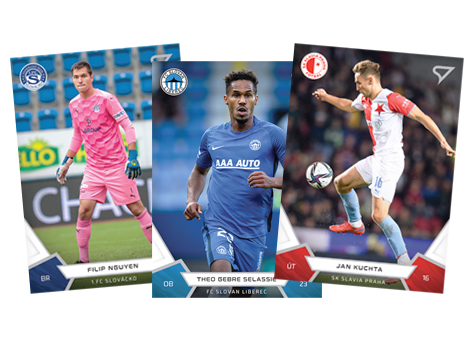 Kompletní set 21-22 SportZoo Fortuna Liga řadové karty #1-198
