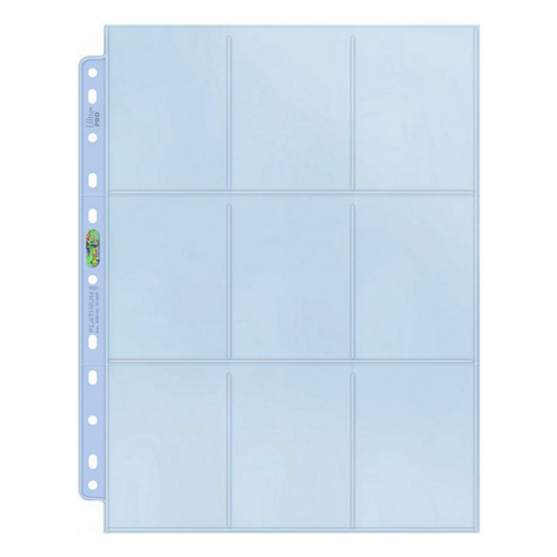 Balení 50 folií UltraPro Platinum na 9 karet (použité)