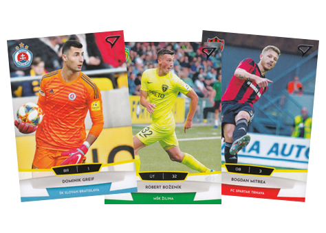 Kompletní set 19-20 SportZoo Futbalové Slovensko řadové karty #1-108
