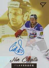 Cibuľa Ján 20-21 Tipos Extraliga Flashback Gold Auto #FBG-08