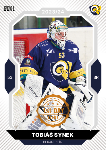 Synek Tobiáš 23-24 GOAL Cards Chance liga 1st Day Issue #202