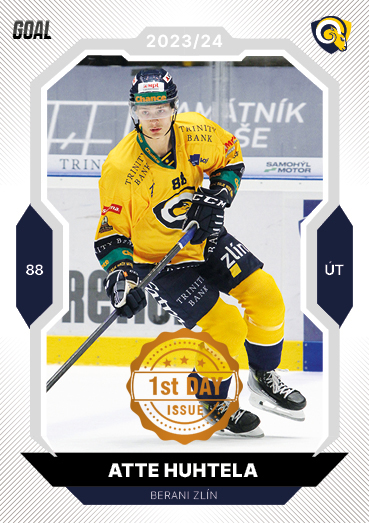 Huhtela Atte 23-24 GOAL Cards Chance liga 1st Day Issue #213