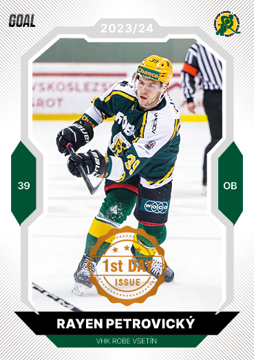 Petrovický Rayen 23-24 GOAL Cards Chance liga 1st Day Issue #218