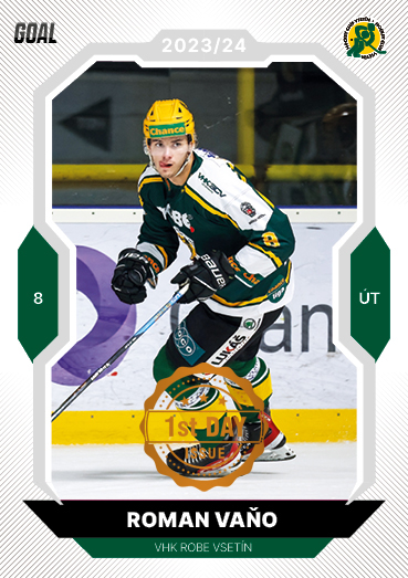 Vaňo Roman 23-24 GOAL Cards Chance liga 1st Day Issue #224