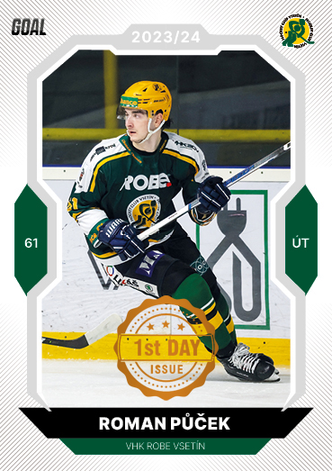 Půček Roman 23-24 GOAL Cards Chance liga 1st Day Issue #225