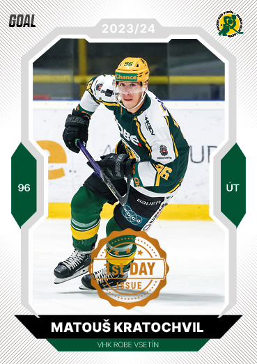 Kratochvíl Matouš 23-24 GOAL Cards Chance liga 1st Day Issue #227