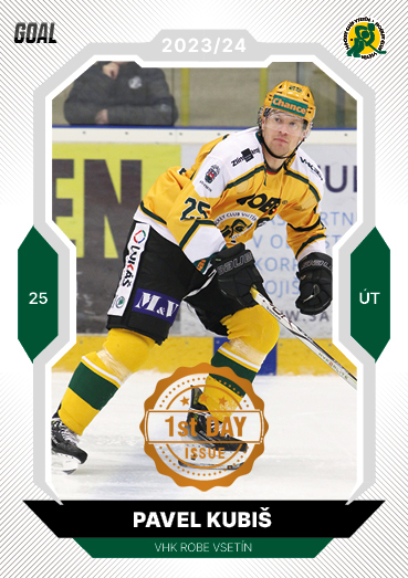 Kubiš Pavel 23-24 GOAL Cards Chance liga 1st Day Issue #230