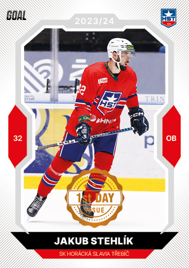 Stehlík Jakub 23-24 GOAL Cards Chance liga 1st Day Issue #237