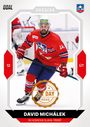 Michálek David 23-24 GOAL Cards Chance liga 1st Day Issue #244