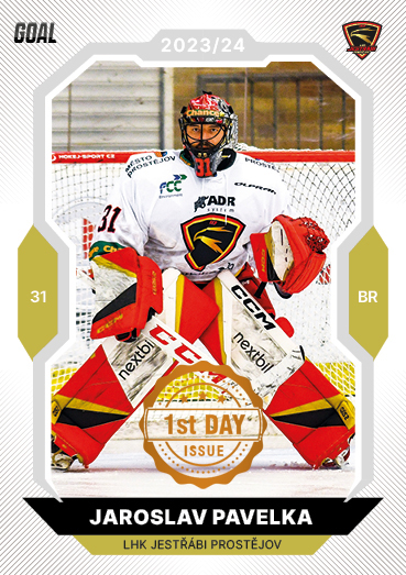 Pavelka Jaroslav 23-24 GOAL Cards Chance liga 1st Day Issue #246