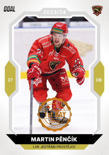 Pěnčík Martin 23-24 GOAL Cards Chance liga 1st Day Issue #249