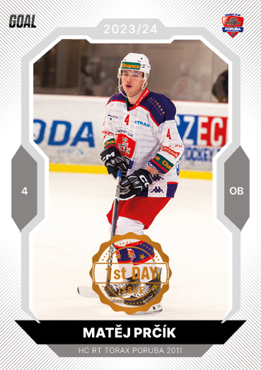 Prčík Matěj 23-24 GOAL Cards Chance liga 1st Day Issue #260