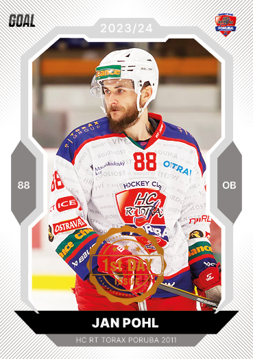 Pohl Jan 23-24 GOAL Cards Chance liga 1st Day Issue #263