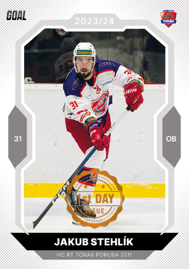 Stehlík Jakub 23-24 GOAL Cards Chance liga 1st Day Issue #264