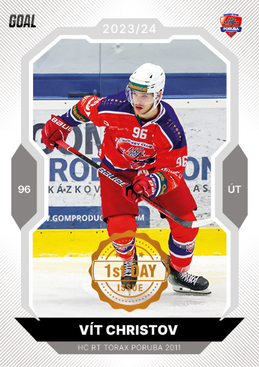 Christov Vít 23-24 GOAL Cards Chance liga 1st Day Issue #265