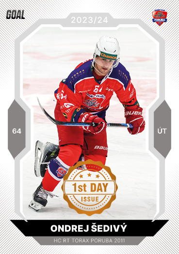 Šedivý Ondrej 23-24 GOAL Cards Chance liga 1st Day Issue #268