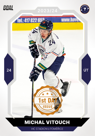 Vitouch Michal 23-24 GOAL Cards Chance liga 1st Day Issue #277