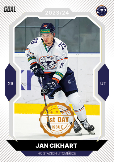 Cikhart Jan 23-24 GOAL Cards Chance liga 1st Day Issue #278