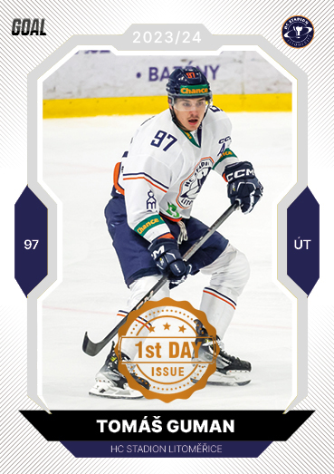 Guman Tomáš 23-24 GOAL Cards Chance liga 1st Day Issue #280