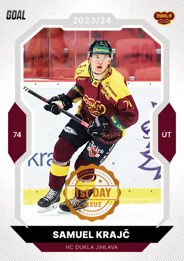 Krajč Samuel 23-24 GOAL Cards Chance liga 1st Day Issue #294