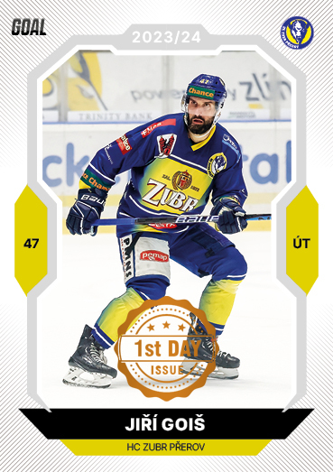 Goiš Jiří 23-24 GOAL Cards Chance liga 1st Day Issue #304