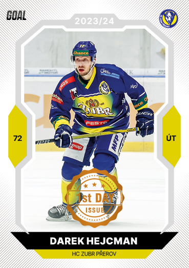 Hejcman Darek 23-24 GOAL Cards Chance liga 1st Day Issue #305