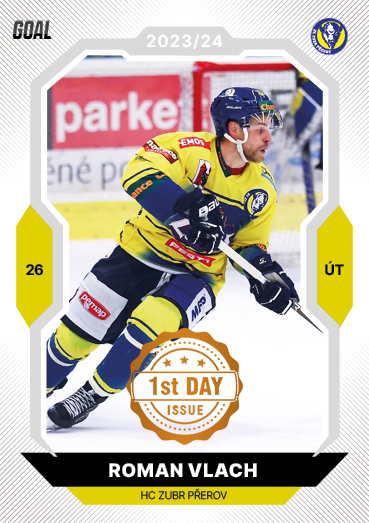 Vlach Roman 23-24 GOAL Cards Chance liga 1st Day Issue #307