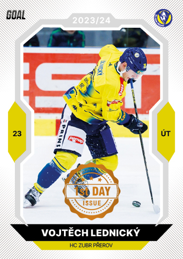 Lednický Vojtěch 23-24 GOAL Cards Chance liga 1st Day Issue #309