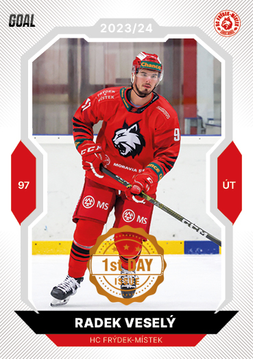 Veselý Radek 23-24 GOAL Cards Chance liga 1st Day Issue #322