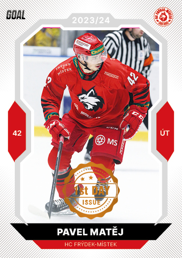 Matěj Pavel 23-24 GOAL Cards Chance liga 1st Day Issue #324
