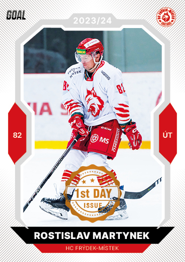 Martynek Rostislav 23-24 GOAL Cards Chance liga 1st Day Issue #326