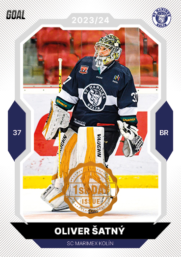 Šatný Oliver 23-24 GOAL Cards Chance liga 1st Day Issue #344