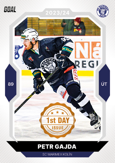 Gajda Petr 23-24 GOAL Cards Chance liga 1st Day Issue #355