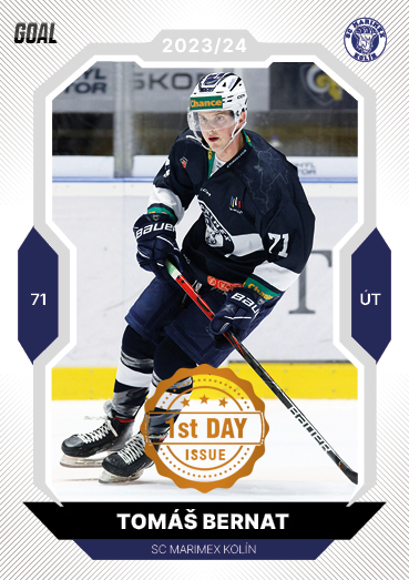 Bernat Tomáš 23-24 GOAL Cards Chance liga 1st Day Issue #357