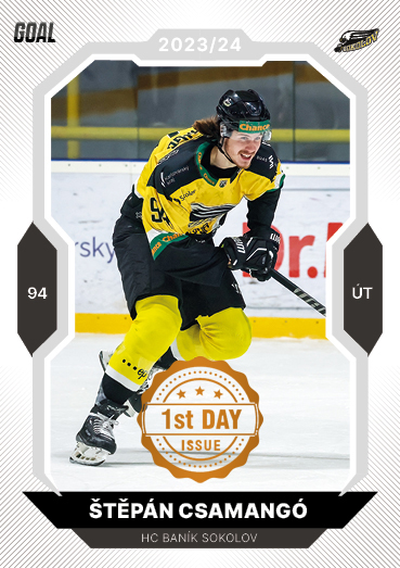Csamangó Štěpán 23-24 GOAL Cards Chance liga 1st Day Issue #365