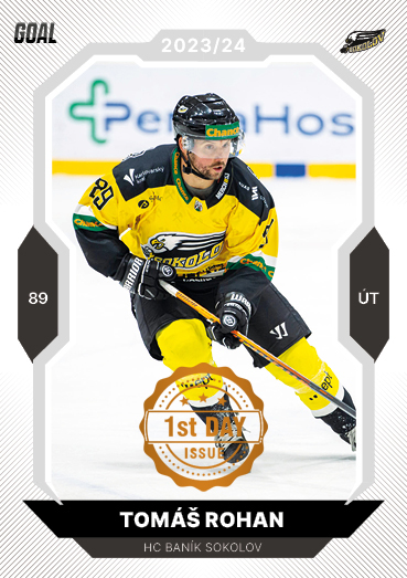 Rohan Tomáš 23-24 GOAL Cards Chance liga 1st Day Issue #367