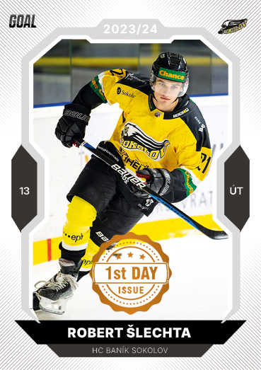 Šlechta Robert 23-24 GOAL Cards Chance liga 1st Day Issue #368