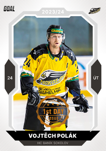 Polák Vojtěch 23-24 GOAL Cards Chance liga 1st Day Issue #370