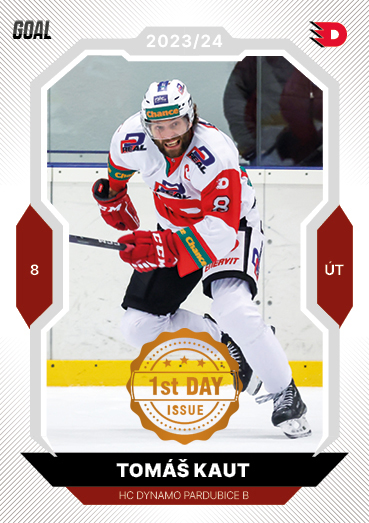 Kaut Tomáš 23-24 GOAL Cards Chance liga 1st Day Issue #380