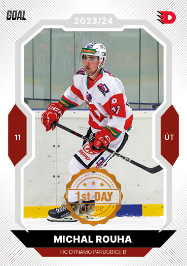 Rouha Michal 23-24 GOAL Cards Chance liga 1st Day Issue #383