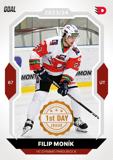 Moník Filip 23-24 GOAL Cards Chance liga 1st Day Issue #385