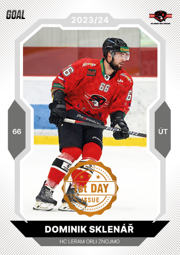 Sklenář Dominik 23-24 GOAL Cards Chance liga 1st Day Issue #394