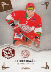 Kovář Lukáš 19-20 OFS Chance Liga First Day of Issue #164