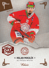 Mikulík Milan 19-20 OFS Chance Liga First Day of Issue #171