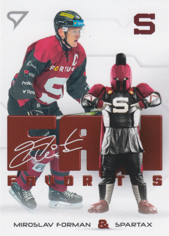 Forman Miroslav 2025 Tipsport ELH Play Off Fan Favorites #FF-03