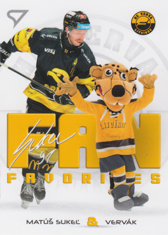 Sukeľ Matúš 2025 Tipsport ELH Play Off Fan Favorites #FF-05