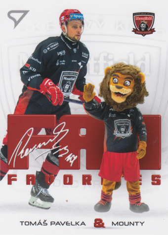 Pavelka Tomáš 2025 Tipsport ELH Play Off Fan Favorites #FF-08