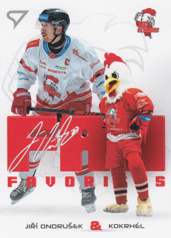 Ondrušek Jiří 2025 Tipsport ELH Play Off Fan Favorites #FF-10