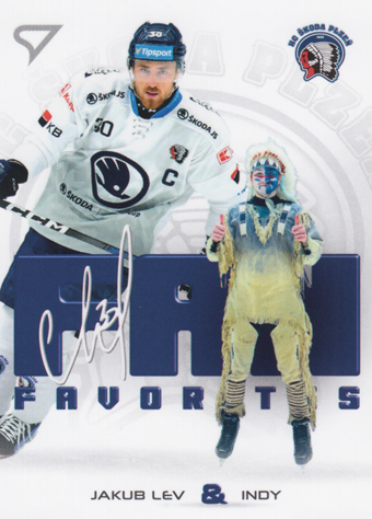 Lev Jakub 2025 Tipsport ELH Play Off Fan Favorites #FF-12